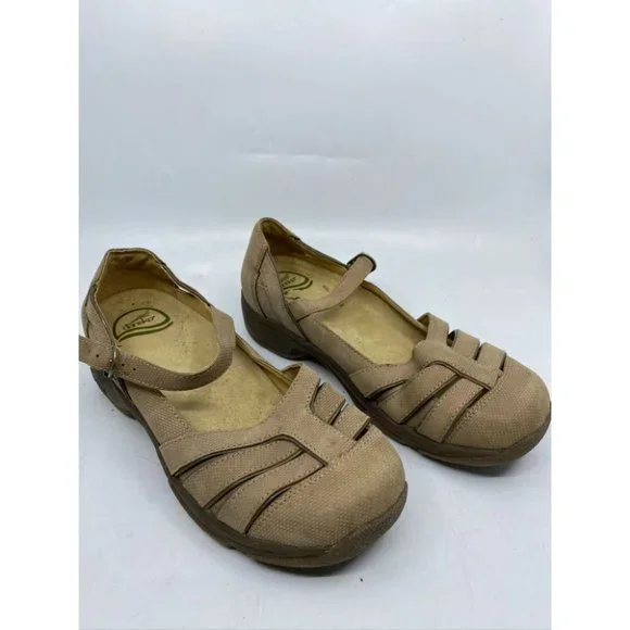 Dansko Tan Unisex Mules/Clogs Size 38/8 - Picture 3 of 7